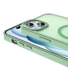 iPhone 15 Kılıf Magsafe Şarj Özellikli Mat Arka Yüzey Sio Kapak