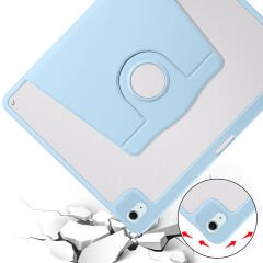 Apple iPad Pro 12.9 2022 M2 Kılıf Termik Kalem Bölmeli Dönebilen Standlı Kılıf