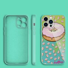 iPhone 11 Pro Kılıf Kamera Korumalı Desenli Sert Silikon Epoksi Kapak