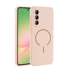 Samsung Galaxy A26 Kılıf Meta Lansman M-Safe Kamera Korumalı içi Kadife Yumuşak Renkli Süet Silikon