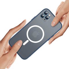 iPhone 12 Pro Max Kılıf Mokka Wireless Kapak