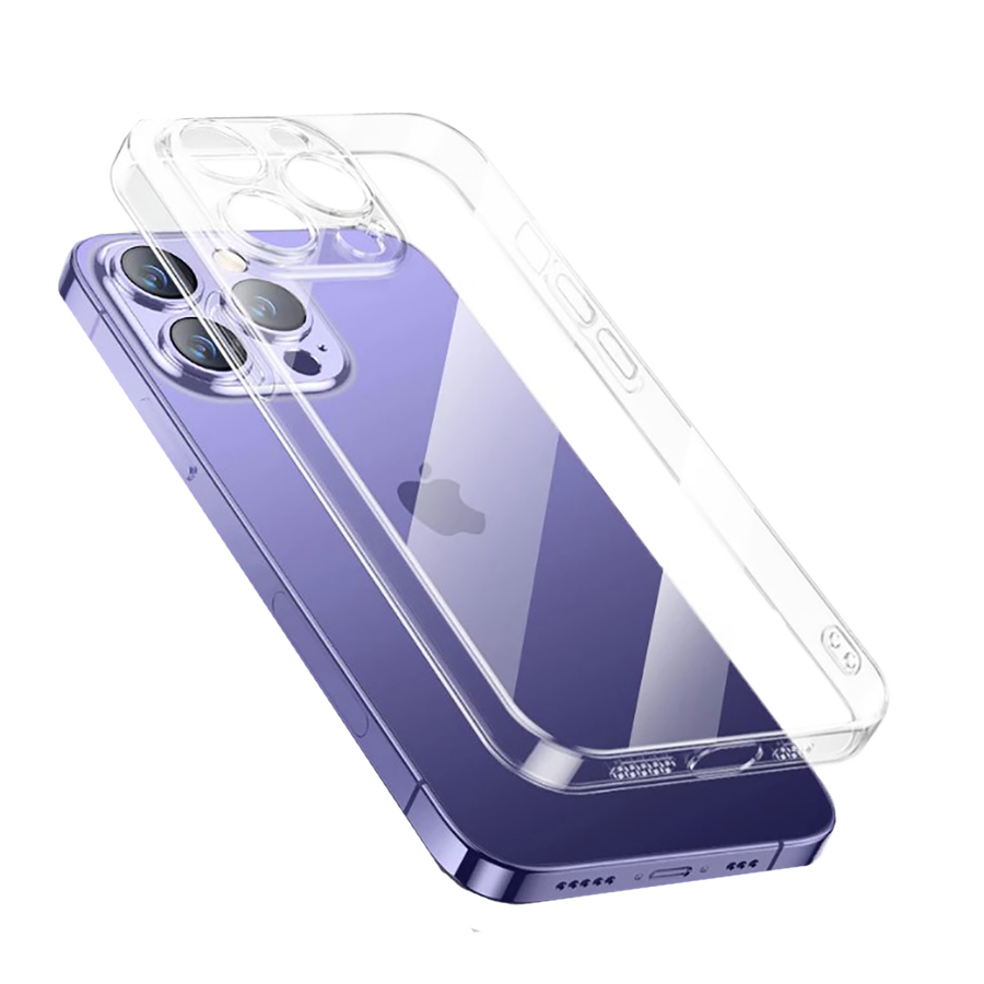 iPhone 13 Pro Max Kılıf Şeffaf Sert PC Vayt Kapak