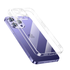 iPhone 13 Pro Max Kılıf Şeffaf Sert PC Vayt Kapak