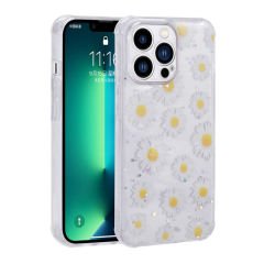 iPhone 12 Pro Kılıf Simli Desenli Kamera Korumalı Parlak Popy Kapak