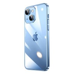 iPhone 14 Plus Kılıf Sert PC Renkli Çerçeveli  Riksos Kapak