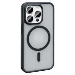 iPhone 14 Pro Max Kılıf Magsafe Şarj Özellikli Mat Arka Yüzey Sio Kapak