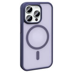 iPhone 14 Pro Kılıf Magsafe Şarj Özellikli Mat Arka Yüzey Sio Kapak