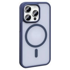 iPhone 14 Pro Kılıf Magsafe Şarj Özellikli Mat Arka Yüzey Sio Kapak