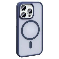 iPhone 14 Pro Kılıf Magsafe Şarj Özellikli Mat Arka Yüzey Sio Kapak