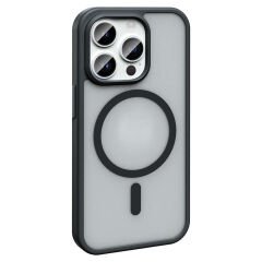 iPhone 14 Pro Kılıf Magsafe Şarj Özellikli Mat Arka Yüzey Sio Kapak