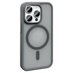 iPhone 14 Pro Kılıf Magsafe Şarj Özellikli Mat Arka Yüzey Sio Kapak