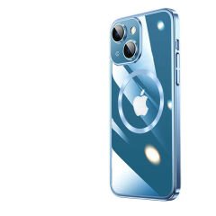 iPhone 13 Kılıf Wireless Şarj Özellikli Sert PC Riksos Magsafe Kapak