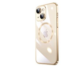 iPhone 13 Kılıf Wireless Şarj Özellikli Sert PC Riksos Magsafe Kapak