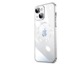 iPhone 13 Kılıf Wireless Şarj Özellikli Sert PC Riksos Magsafe Kapak