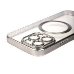 iPhone 15 Pro Max Kılıf Mat Tasarımlı Magsafe Wireless Şarj Özellikli Mat Setro Kapak Kılıf