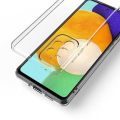 Samsung Galaxy A73 Kamera Korumalı Süper Silikon Kapak kılıf
