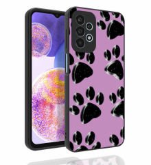 Samsung Galaxy A23 Desenli Kamera Korumalı Parlak Nora Kapak kılıf