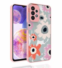 Samsung Galaxy A23 Desenli Kamera Korumalı Parlak Nora Kapak kılıf