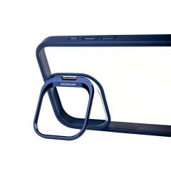 iPhone 15 Pro Max Kılıf Kamera Lens Korumalı Standlı  Klon Lensli Kapak Kılıf