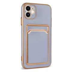 iPhone 12 Kılıf Bark Kartlıklı Kapak