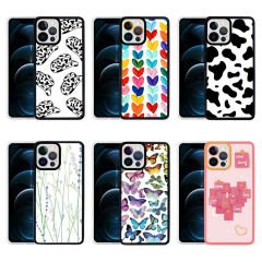 iPhone 12 Pro Max Kılıf M-Fit Desenli Kapak