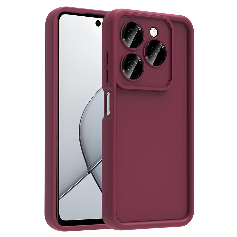 Tecno Spark 20 Kılıf Kamera Korumalı Ananas Kapak