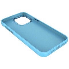 iPhone 13 Pro Max Kılıf Metal Çerçeve ve Buton Tasarımlı Silikon Luna Kapak