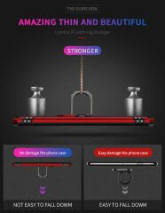 Samsung Galaxy S20 Ultra Kılıf Vega Tank Sert Yüzüklü Standlı Zırh Koruma Kapak