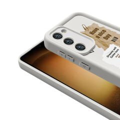Samsung Galaxy S23 Kılıf Kamera Korumalı Baskılı Arka Yüzey Klas Kapak