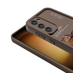 Samsung Galaxy S23 Kılıf Kamera Korumalı Baskılı Arka Yüzey Klas Kapak