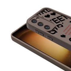 Samsung Galaxy S23 Kılıf Kamera Korumalı Baskılı Arka Yüzey Klas Kapak