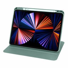 Apple iPad Air 11 2024 Kılıf Termik Kalem Bölmeli Dönebilen Standlı Kılıf