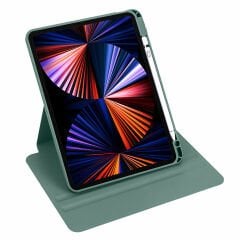 Apple iPad Air 11 2024 Kılıf Termik Kalem Bölmeli Dönebilen Standlı Kılıf