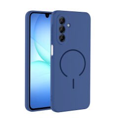 Samsung Galaxy A17 Kılıf Meta Lansman M-Safe Kamera Korumalı içi Kadife Yumuşak Renkli Süet Silikon