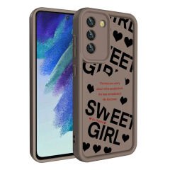 Samsung Galaxy S21 FE Kılıf Kamera Korumalı Baskılı Arka Yüzey Klas Kapak