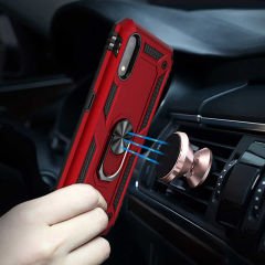 Samsung Galaxy S20 Kılıf Vega Tank Sert Yüzüklü Standlı Zırh Koruma Kapak