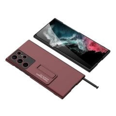 Samsung Galaxy S22 Ultra Kılıf Standlı Ays Kapak