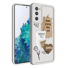 Samsung Galaxy S20 FE Kılıf Kamera Korumalı Baskılı Arka Yüzey Klas Kapak
