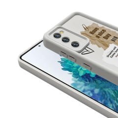 Samsung Galaxy S20 FE Kılıf Kamera Korumalı Baskılı Arka Yüzey Klas Kapak