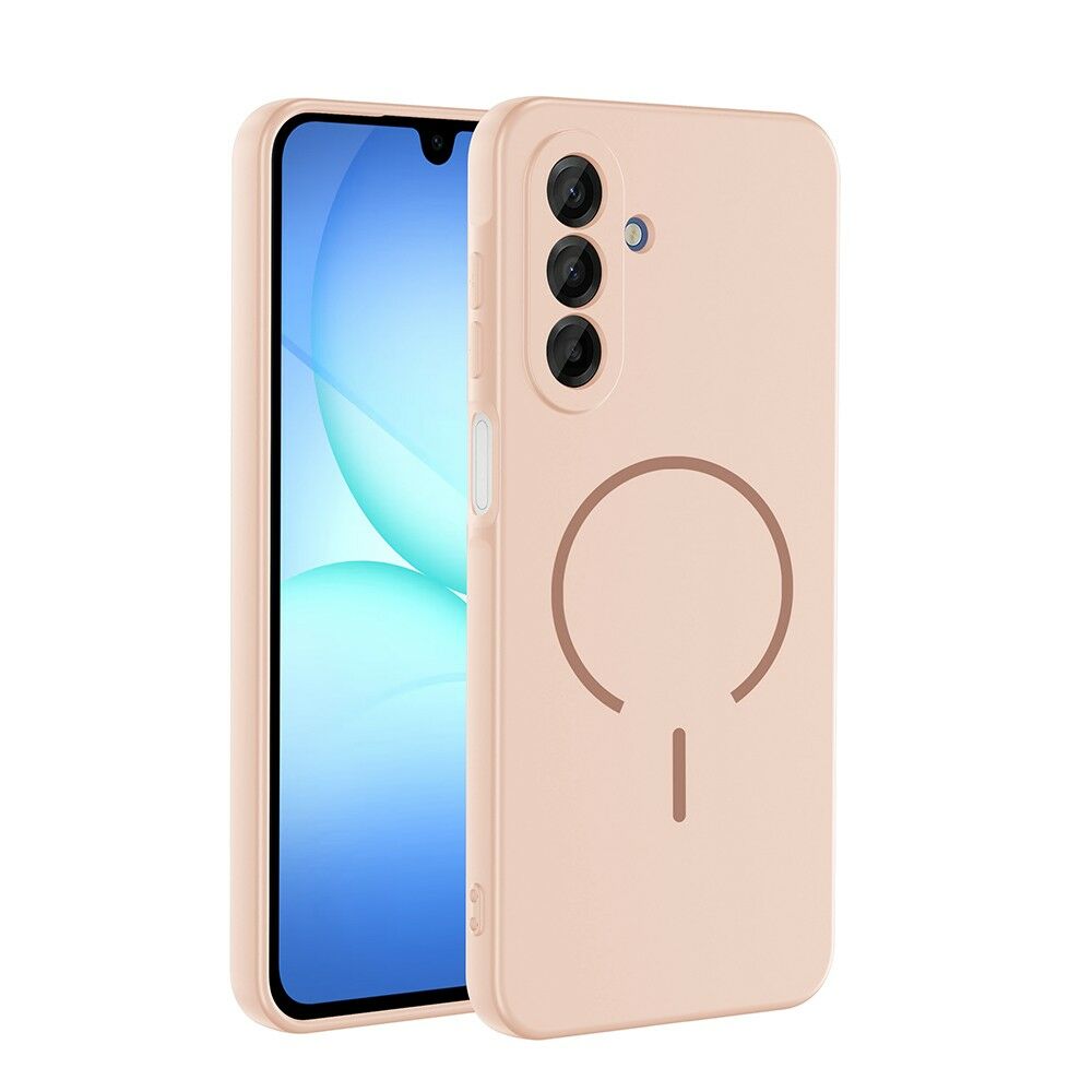 Samsung Galaxy A15 Kılıf Meta Lansman M-Safe Kamera Korumalı içi Kadife Yumuşak Renkli Süet Silikon