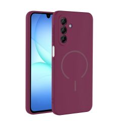 Samsung Galaxy A15 Kılıf Meta Lansman M-Safe Kamera Korumalı içi Kadife Yumuşak Renkli Süet Silikon