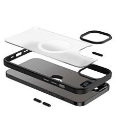 iPhone 13 Kılıf Wireless Şarj Özellikli Hibrit Magsafe Kapak