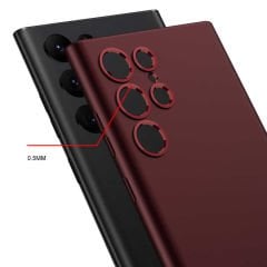 Samsung Galaxy S22 Ultra Kılıf Sert Kıpta Kapak