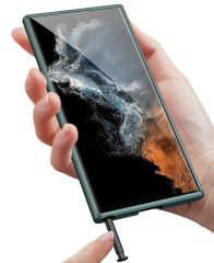 Samsung Galaxy S22 Ultra Kılıf Sert Kıpta Kapak