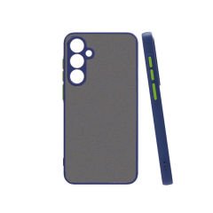 Samsung Galaxy S24 Plus Kılıf Mat Kamera Korumalı Renkli Tuşlu Sert Silikon Hux Kapak
