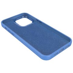 iPhone 12 Kılıf Metal Çerçeve ve Buton Tasarımlı Silikon Luna Kapak