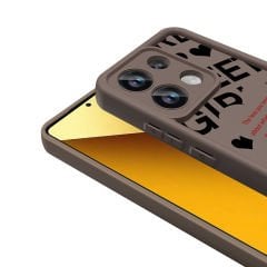 Xiaomi Redmi Note 13 4G Kılıf Kamera Korumalı Baskılı Arka Yüzey Klas Kapak