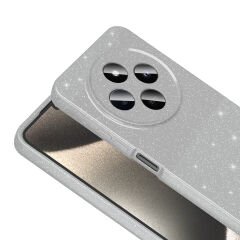 Xiaomi Redmi 14C 4G Kılıf Kamera Korumalı Simli Lüks Koton Kapak