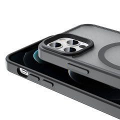 iPhone 12 Pro Kılıf Magsafe Şarj Özellikli Mat Arka Yüzey Sio Kapak