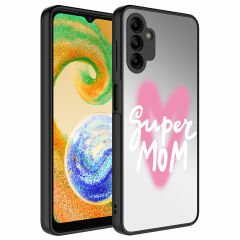 Samsung Galaxy A04S Kılıf Aynalı Desenli Kamera Korumalı Parlak Zore Mirror Kapak Kılıf